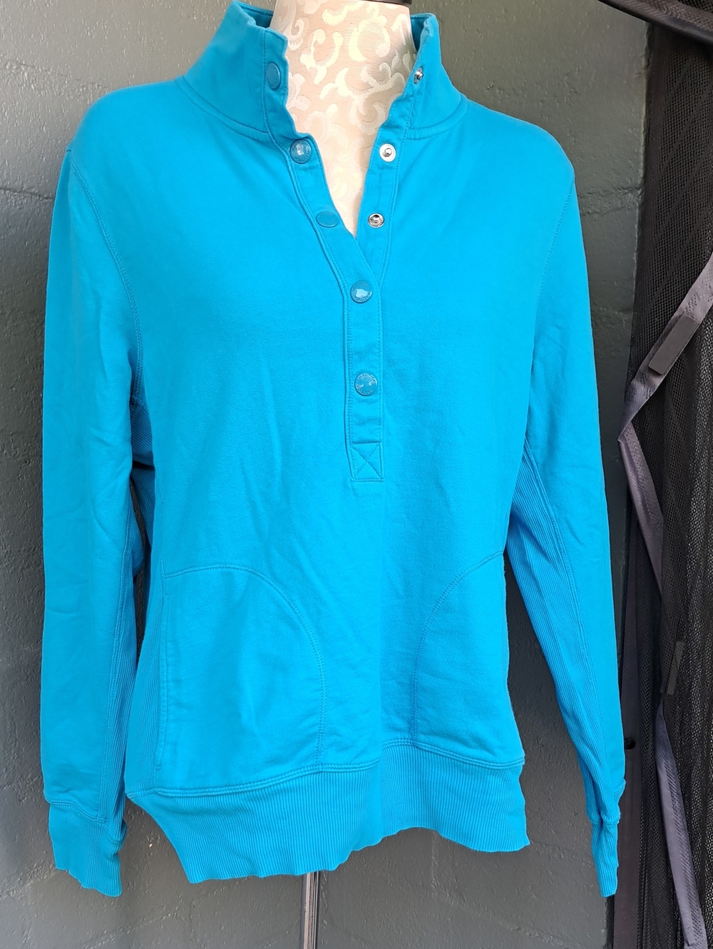 Nautica Bright Turquoise Graphic Cotton Tee